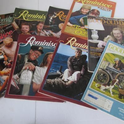 Lot 519:  Lot of Reminisce and Good Old Days Mags