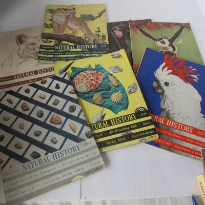 Lot 521:  Lot of Older Natural History Magazines