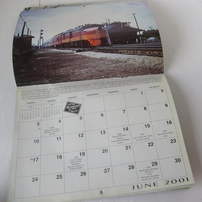 Lot 522:  Milwaukee Road Calendar and Railroad Photography of O. Winston Link