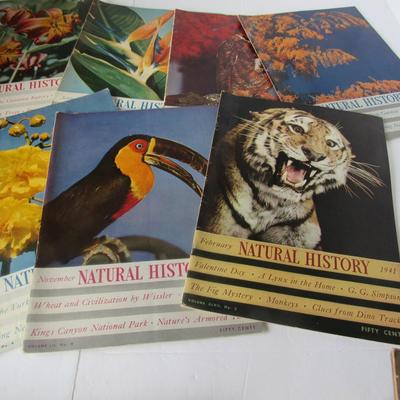Lot 523:  Lot of Vintage Natural History Magazines