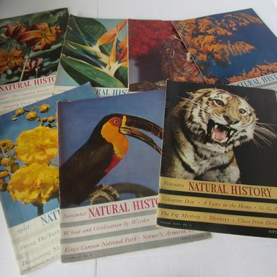 Lot 523:  Lot of Vintage Natural History Magazines