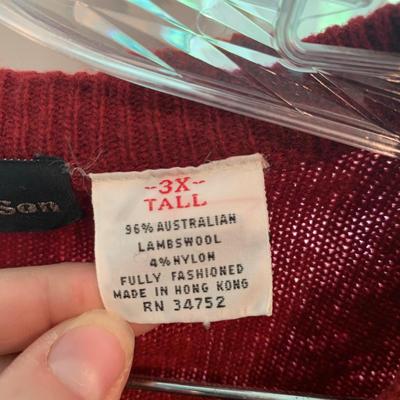 Alan Paine, Tiger of Sweden, & More Cashmere & Merino Wool Sweaters, Men's XL/2X (M-HS)