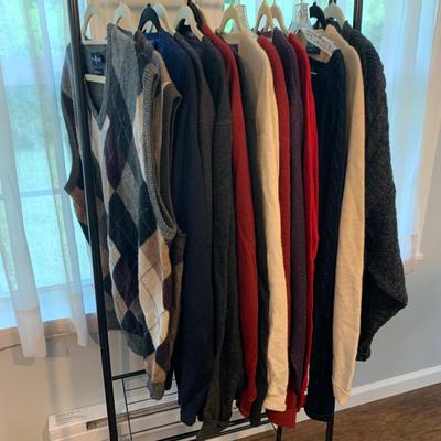 Alan Paine, Tiger of Sweden, & More Cashmere & Merino Wool Sweaters, Men's XL/2X (M-HS)