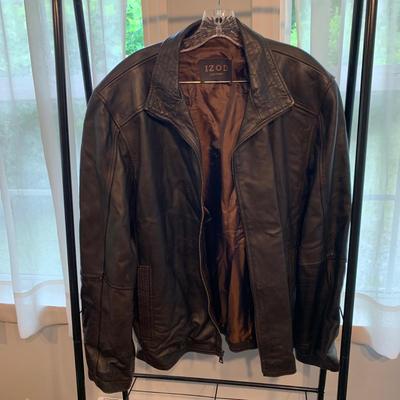 Leather Vest & Jackets: Scully, Roundtree & Yorke, & IZOD, Men's XL (M-HS)