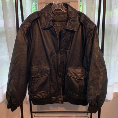 Leather Vest & Jackets: Scully, Roundtree & Yorke, & IZOD, Men's XL (M-HS)