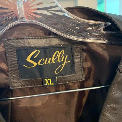 Leather Vest & Jackets: Scully, Roundtree & Yorke, & IZOD, Men's XL (M-HS)