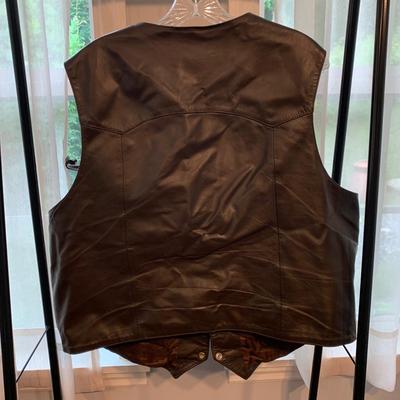 Leather Vest & Jackets: Scully, Roundtree & Yorke, & IZOD, Men's XL (M-HS)