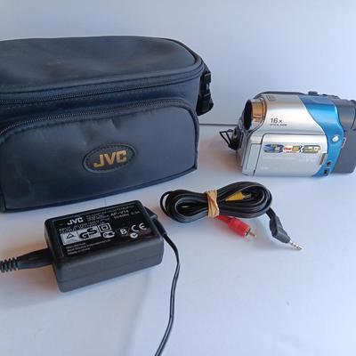 JVC Digital video camera with case, charger and cords