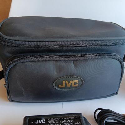 JVC Digital video camera with case, charger and cords
