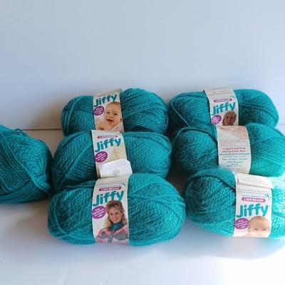 Seven Skeins of Yarn - Lion Brand Jiffy Color 78