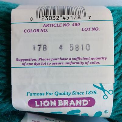 Seven Skeins of Yarn - Lion Brand Jiffy Color 78