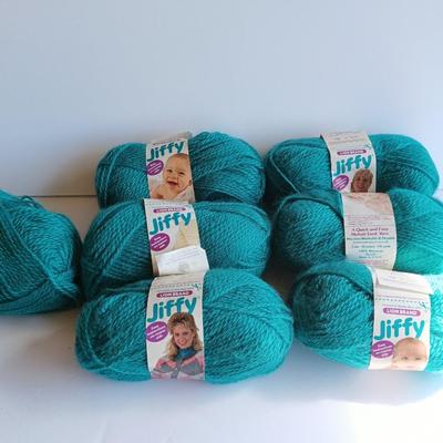 Seven Skeins of Yarn - Lion Brand Jiffy Color 78