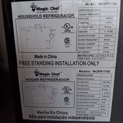 Magic Chef Mini Fridge