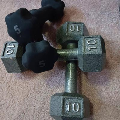 5lb & 10lb Dumbbells