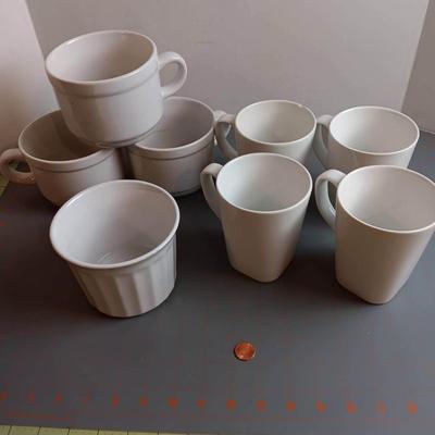 White Mugs