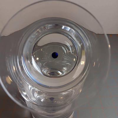 Cocktail Glasses with Blue Bubble