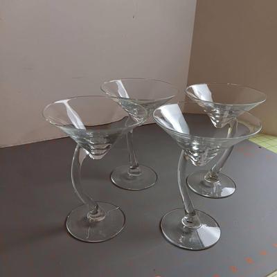 4-Set Martini Glasses