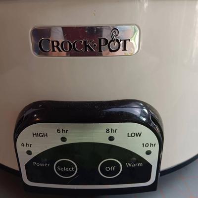 Cream Crock Pot and Cookbook