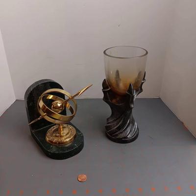 Book End and Candle Holder