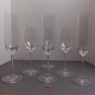 Glass Stemware Set