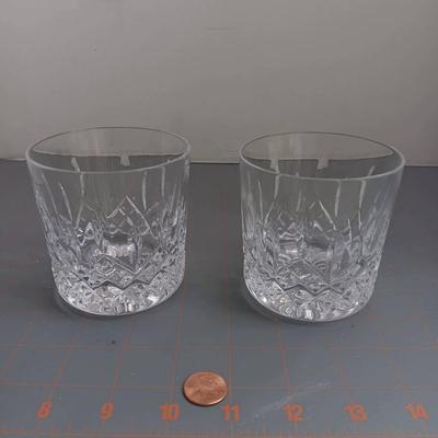 Etched Glass Cocktail Glasses