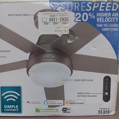 Hunter 52" Ceiling Fan