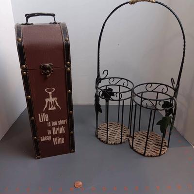 Wine Case and Wine Basket