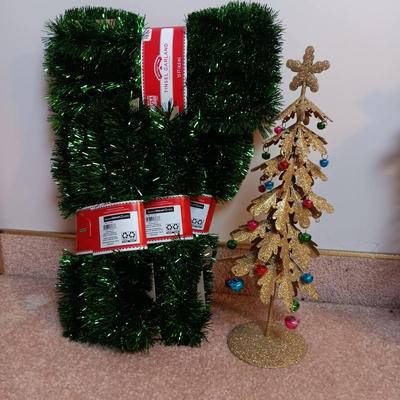 Christmas Tinsel Decor