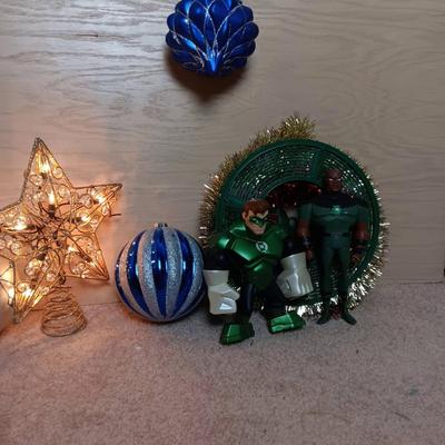 Green Lantern Christmas Ornament Bundle