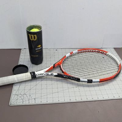Babolat Tennis Racket with Balls