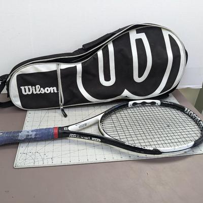 Wilson Racket with Wilson Bag