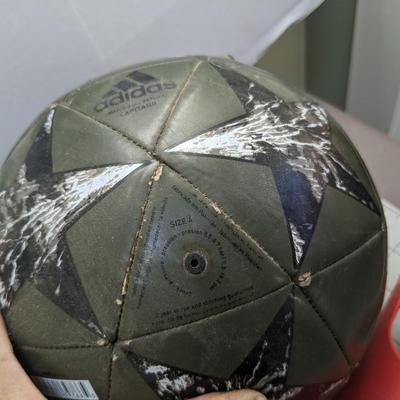 Soccer Balls and Pump