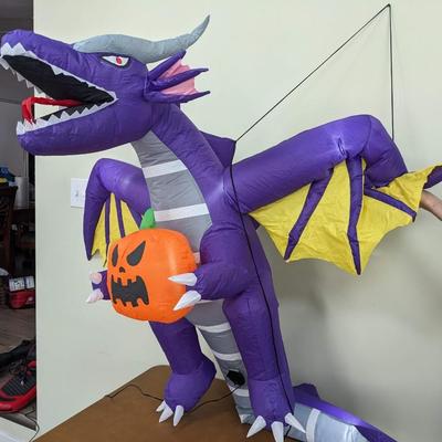 Dragon Halloween Blow Up Decor