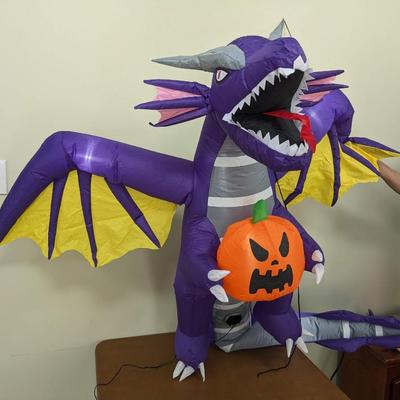 Dragon Halloween Blow Up Decor