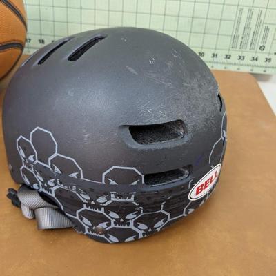 Champro Basketball and Bell Helmet