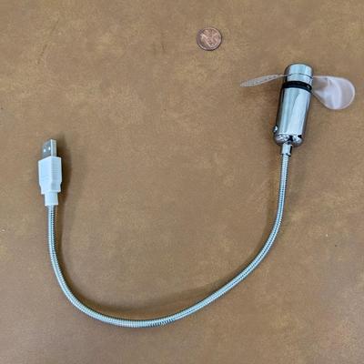 USB Fan with Clock Display