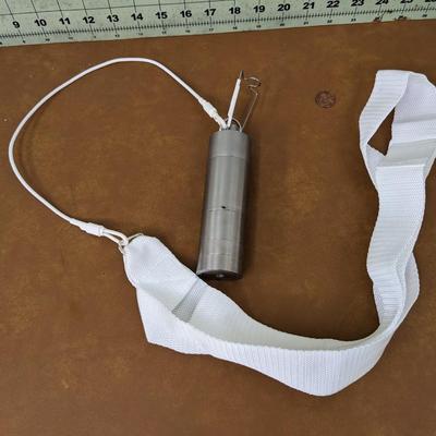 Metal Item with Strap