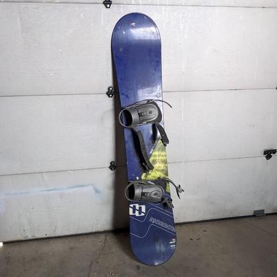 64" Morrow 163 Modem Snowboard with Bindings