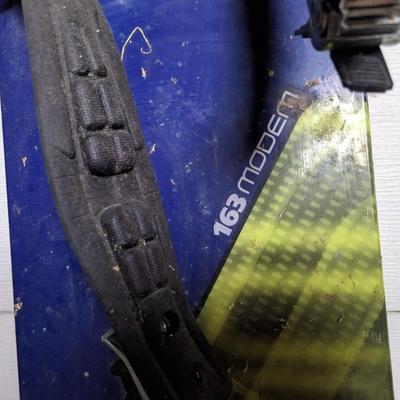 64" Morrow 163 Modem Snowboard with Bindings