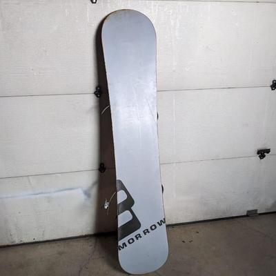 64" Morrow 163 Modem Snowboard with Bindings