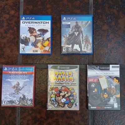 PS4 and GameCube Games