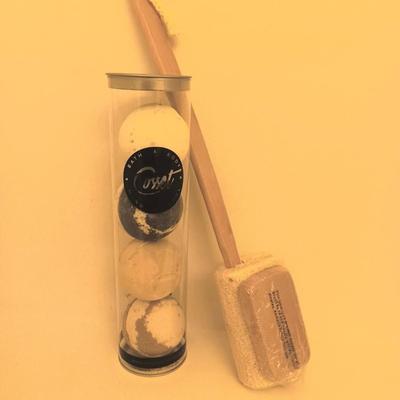 Bath Bombs and Scrubber