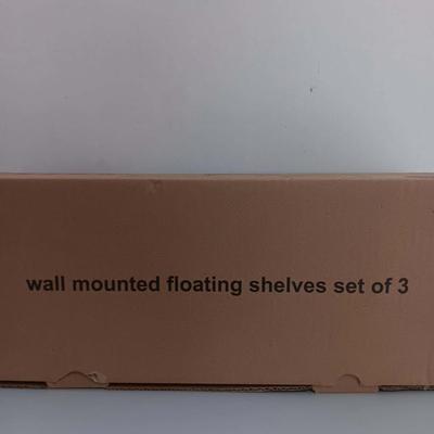 Wall Mounted Floating Shelves - set of 3