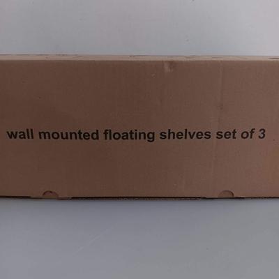 Wall Mounted Floating Shelves - set of 3