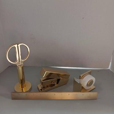 Gold Desk Accessories