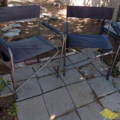 Navy Camp Chairs