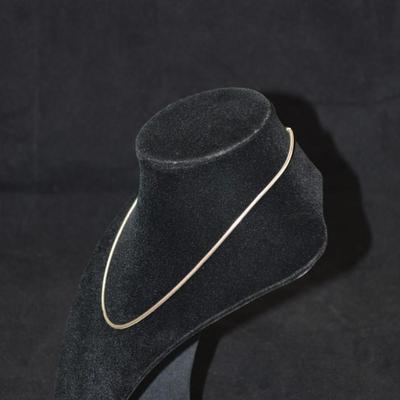 925 Sterling Serpentine Chain 16" 5.9g