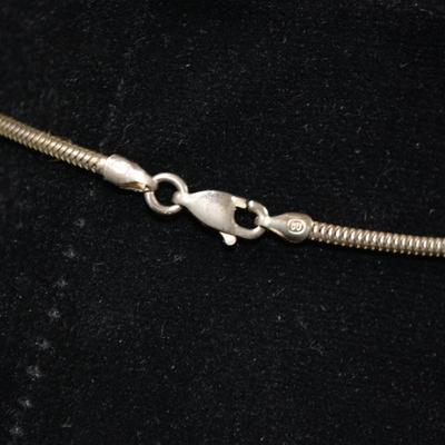 925 Sterling Serpentine Chain 16" 5.9g