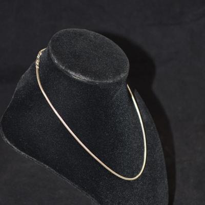 925 Sterling Serpentine Chain 16" 5.9g