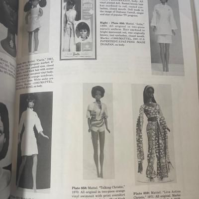 Vintage doll book